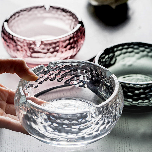 Luxury Personality Glass Ashtray Elegant Cigar Holder – Krystle Treasures