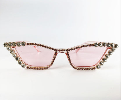 Diamond Frame Sunglasses - Krystle Treasures