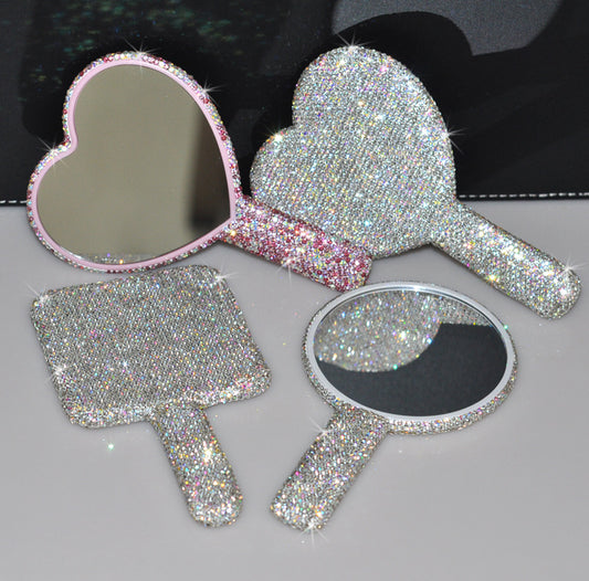 Creative Diamond Makeup Mirror Luxury Beauty Accessory – Krystle Treasures
